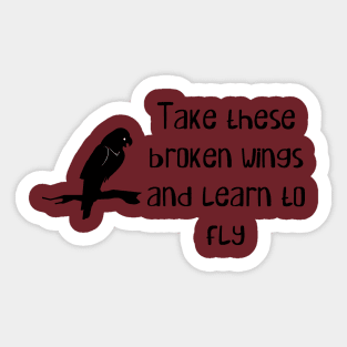 Blackbird Sticker